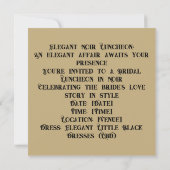 LBD Elegance: een Kaart voor elke gebeurtenis (Achterkant)