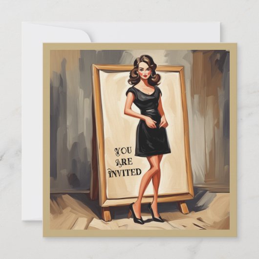 LBD Elegance: een Kaart voor elke gebeurtenis (Voorkant)