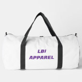LBI APPAREL TRADEMARKED DUFFLE BEACH BAG PLUNJEZAK (Voorkant)