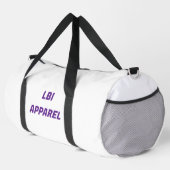 LBI APPAREL TRADEMARKED DUFFLE BEACH BAG PLUNJEZAK (Rechterhoek)