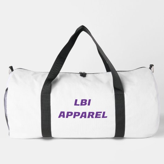 LBI APPAREL TRADEMARKED DUFFLE BEACH BAG PLUNJEZAK (Achterkant)