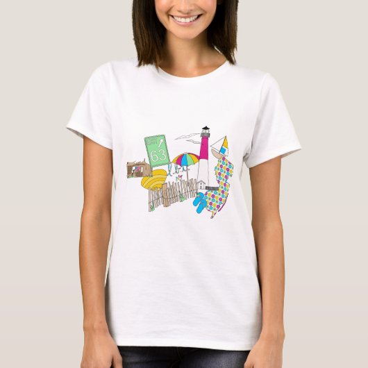 LBI Love Girly Collage T-shirt (Voorkant)