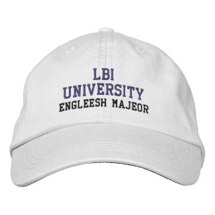 LBI UNIVERSITEIT (TM) ENGELS MAJEOR GEBORDUURDE PET