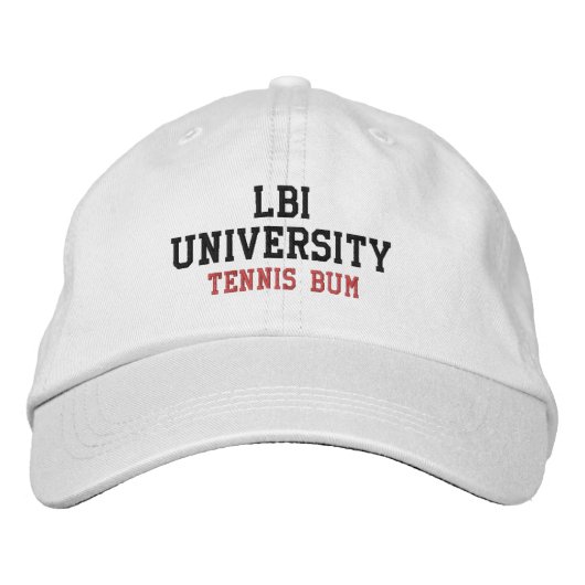 LBI UNIVERSITY MARDEMARKÉ CASQUETTE EMBROIDÉE (Devant)