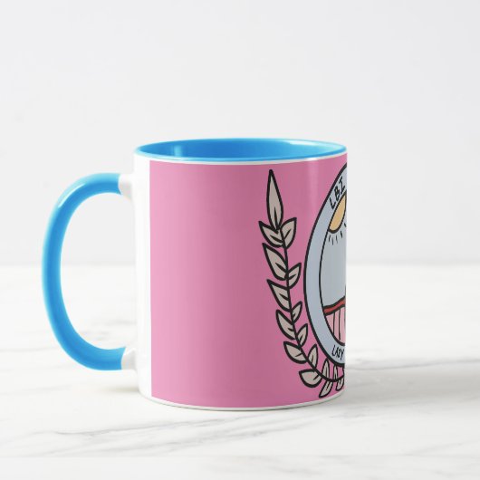 LBI UNIVERSITY (TM) CAFÉ MUG (Gauche)