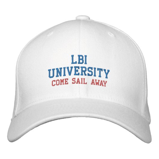 LBI UNIVERSITY (TM) CASQUETTE EMBROIDERED (Devant)