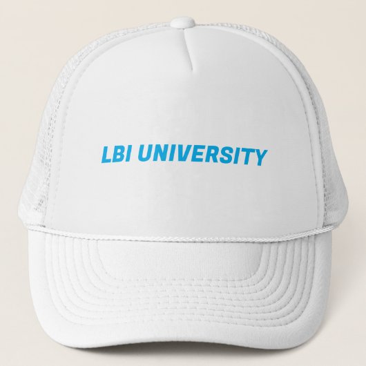 LBI UNIVERSITY TRADEMARKED CASQUETTE (Devant)