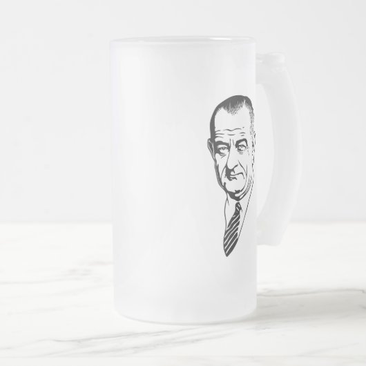 LBJ MATGLAS BIERPUL (Voorkant rechts)