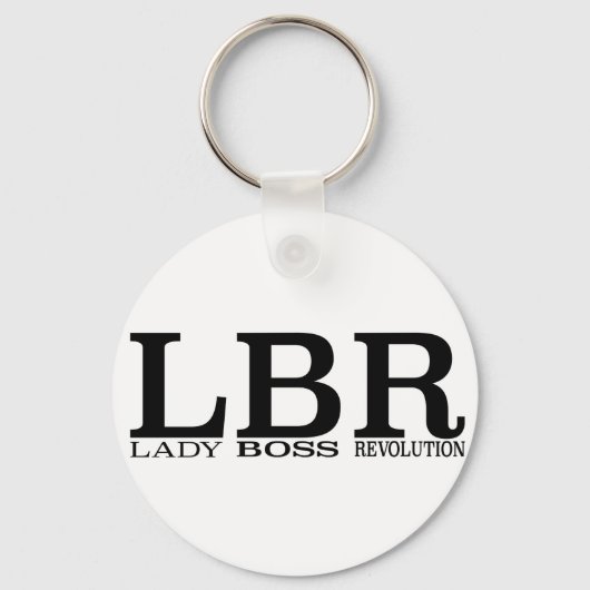 LBR Lady Boss Revolution Sleutelhanger (Voorkant)