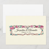 LC Insert Audrey Jeanne's Expressies Kalligrafie Kaart (Voorkant / Achterkant)