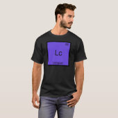 Lc - Longcat T-Shirt Symbole de Chimie Drôle Mème (Devant entier)
