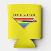 LCCI del Val Can Coozy (geel) Blikjeskoeler (Achterkant)