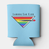 LCCI del Val Can Coozy (lichtblauw) Blikjeskoeler (Achterkant)