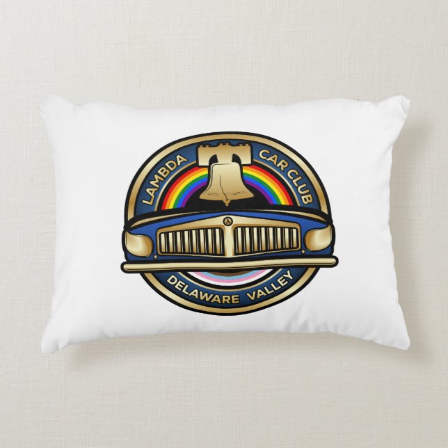 LCCI DelVal Sierkussen (wit) Accent Kussen (Voorkant)