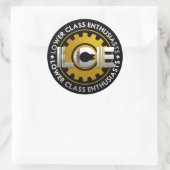 LCE Sticker (goud) (Tas)