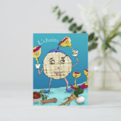 L'chaim Pesach Feestdagenkaart (Staand voorkant)