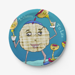 L'chaim Pesach Papieren Bordje