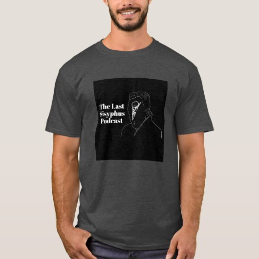 L'Dernier T-shirt du podcast Sisyphus (Devant)