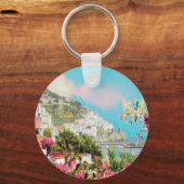 ldp AMALFI - panorama - kust van Amalfi - Sleutelhanger (Voorkant)