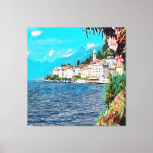 ldp BELLAGIO - Lake Como - Canvas Afdruk