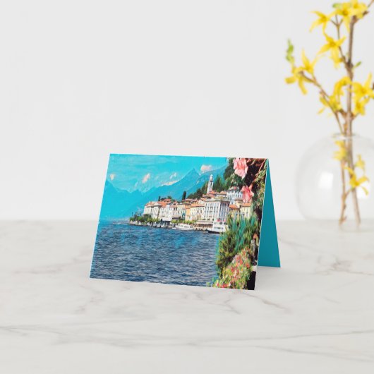 ldp BELLAGIO - Lake Como - Kaart (Gele Bloem)