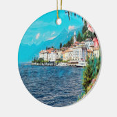 ldp BELLAGIO - Lake Como - Keramisch Ornament (Links)