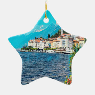 ldp BELLAGIO - Lake Como - Keramisch Ornament