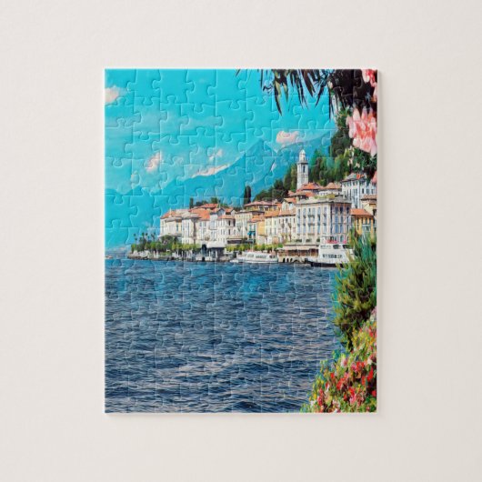 ldp BELLAGIO - Lake Como - Legpuzzel (Verticaal)
