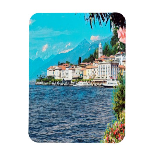ldp BELLAGIO - Lake Como - Magneet (Verticaal)
