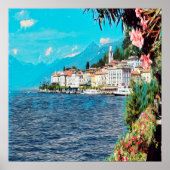 ldp BELLAGIO - Lake Como - Poster (Voorkant)