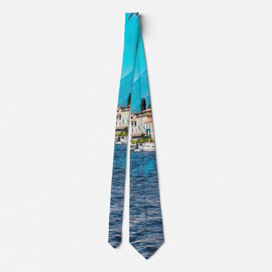 ldp BELLAGIO - Lake Como - Stropdas (Achterkant)