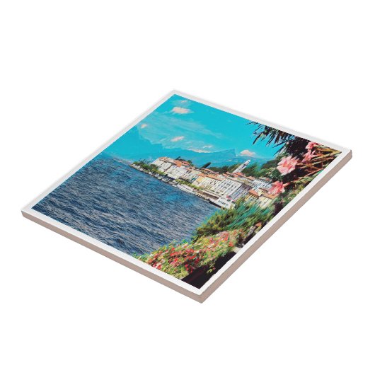 ldp BELLAGIO - Lake Como - Tegeltje (Zijkant)