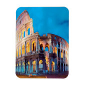 ldp COLOSSEUM Rome - van nacht - Magneet (Verticaal)