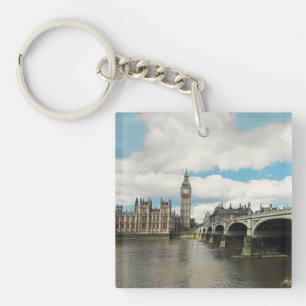 ldp London - WESTMINSTER end bridge - panorama - Sleutelhanger