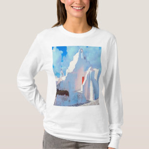 ldp MYKONOS - karakteristieke kerk - T-shirt