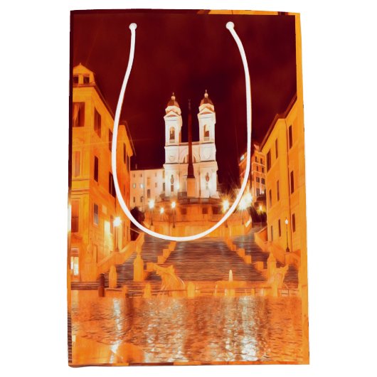 ldp PIAZZA DI SPAGNA door nigde Rome Medium Cadeauzakje (Voorkant)