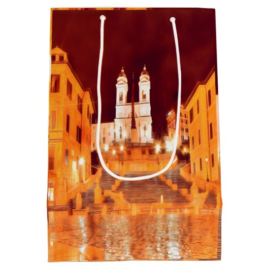 ldp PIAZZA DI SPAGNA door nigde Rome Medium Cadeauzakje (Achterkant)