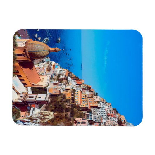 ldp POSITANO - Amalfi Coast - Panorama Magneet (Horizontaal)