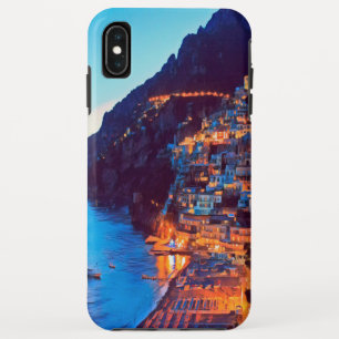 ldp POSITANO Amalfi Coast - zonsondergang door Hot iPhone XS Max Hoesje