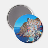 ldp RIOMAGGIORE - Cinque Terre - Magneet (Voorkant / Achterkant)