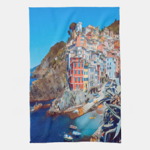 ldp RIOMAGGIORE - Cinque Terre - Theedoek