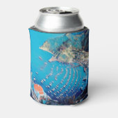 ldp SANTA CATALINA Island - Californië - haven Blikjeskoeler (Blikje Achterkant)