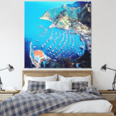 ldp SANTA CATALINA Island - Californië - haven Canvas Afdruk (Insitu (Slaapkamer))