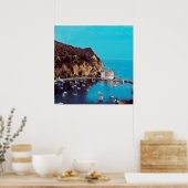 ldp SANTA CATALINA ISLAND - haven - Poster (Keuken)
