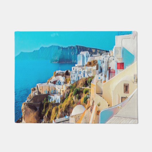 ldp SANTORINI - panorama - Deurmat (Voorkant)