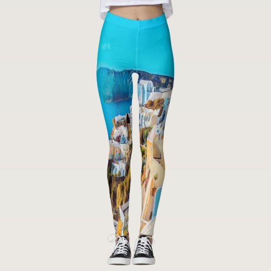 ldp SANTORINI - panorama - Leggings (Voorkant)