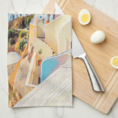 ldp SANTORINI - panorama - Theedoek (Quarter Fold)