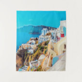 ldp SANTORINI - panorama - Wandkleed (Voorkant)