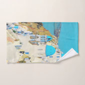 ldp SANTORINI - uitzicht - Bad Handdoek (Handdoek)
