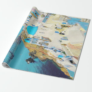 ldp SANTORINI - uitzicht - Cadeaupapier